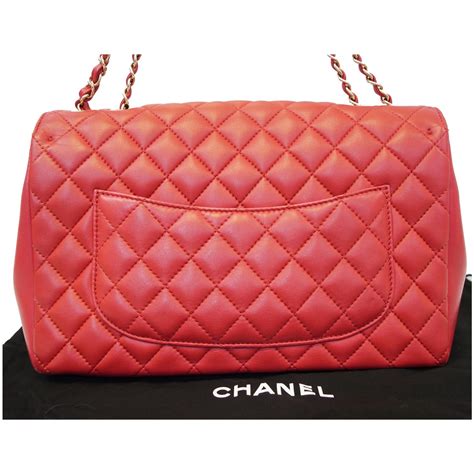 chanel classic flap bag red inside|Chanel classic flap jumbo.